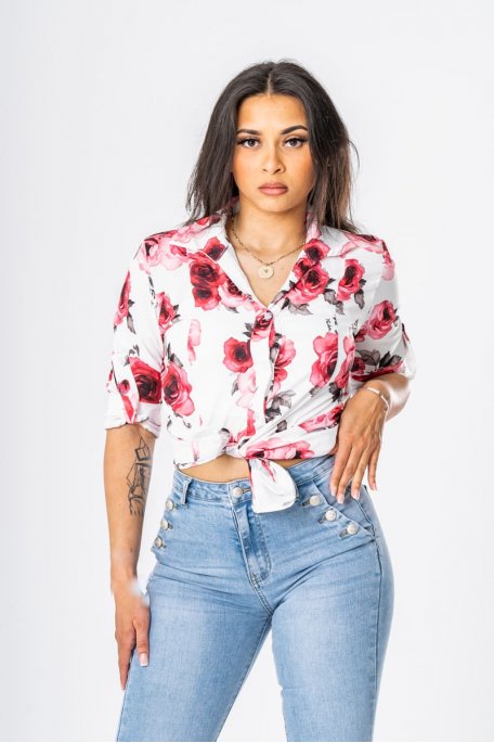 Floral shirt sales and jeans