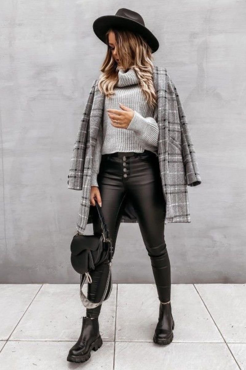 Jean skinny noir stretch 5 boutons - Cinelle Paris, mode femme tendance
