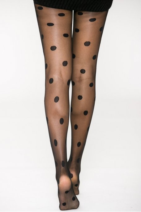 Sheer polka dot tights - Patterned tights - Calzedonia