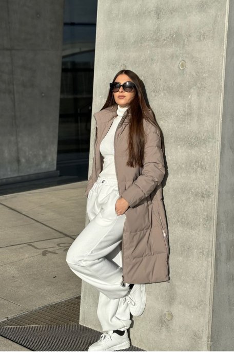Short en jean gris taille élastique - Cinelle Paris, mode femme tendance