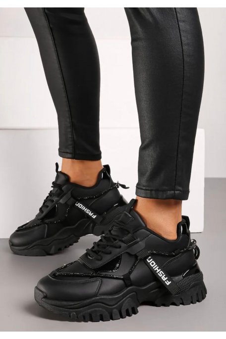 Baskets pas chers femme Sneakers plateforme chaussette semelle epaisse Cinelle Paris