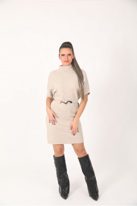 Kleid Beige