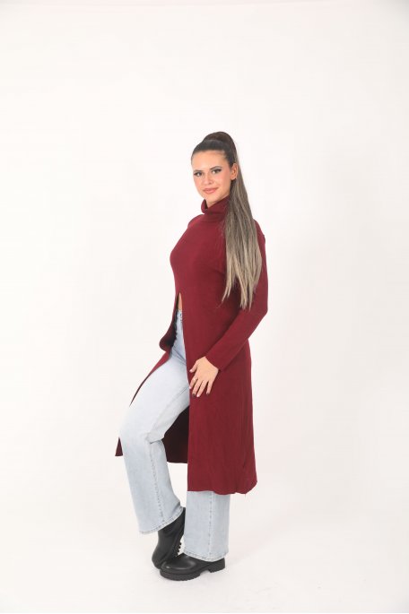 Dress Sweater Bordeaux